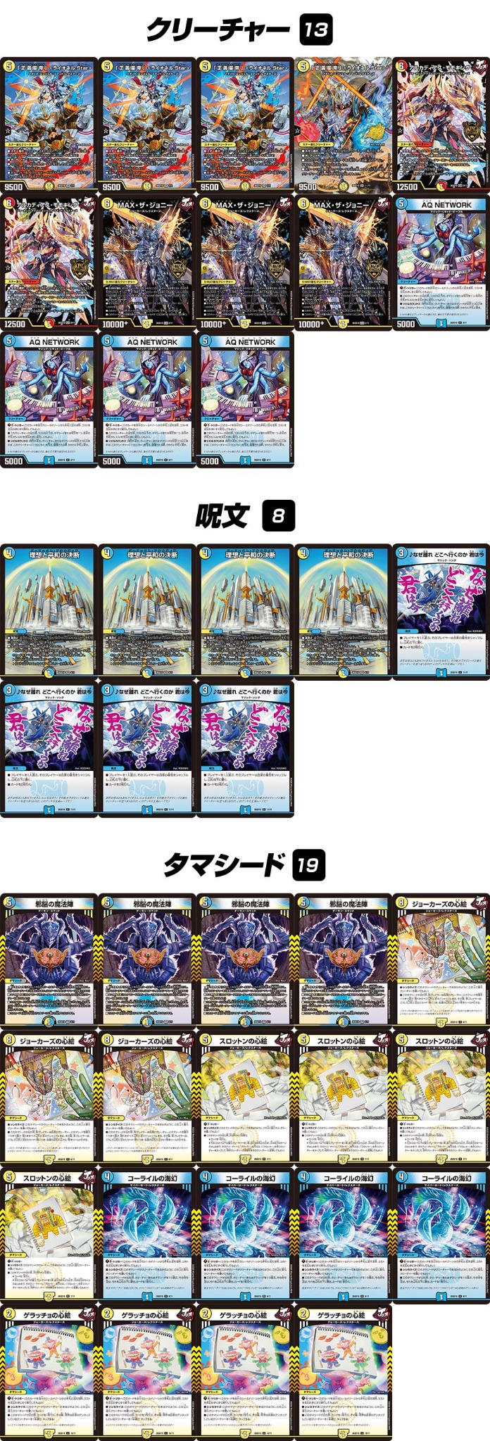 Deck List