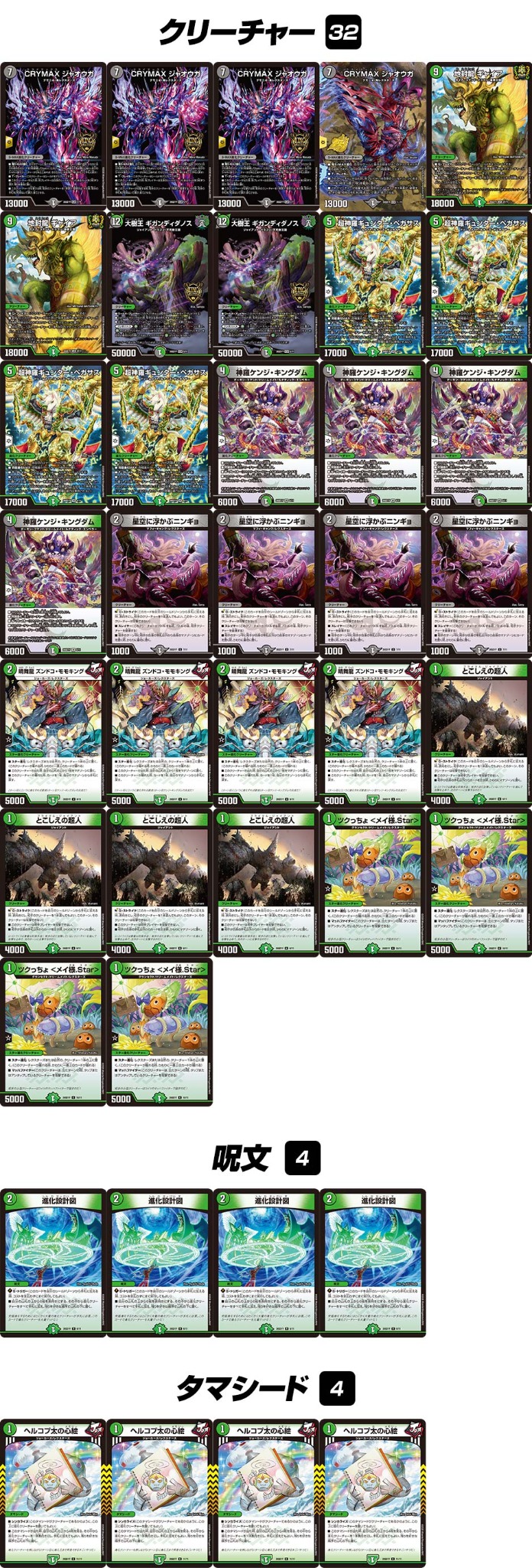 Deck List